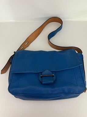 Reed Krakoff Royal Blue Leather Shoulder Bag